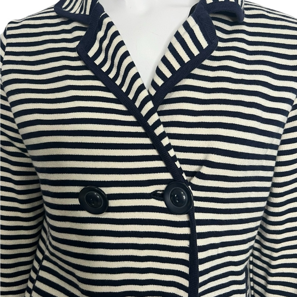 Philippe Adec Nautica striped double breasted suit  jacket Size Medium - Picture 8 of 9